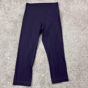 Lululemon Plum capri pants size 6